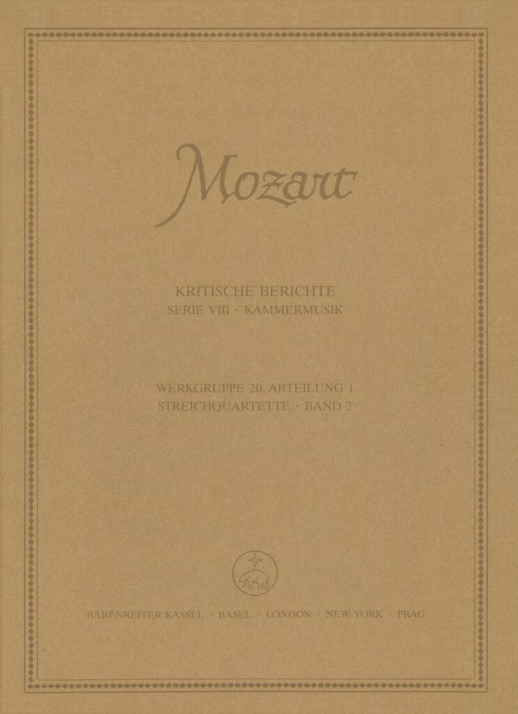 String Quartets, Volume 2