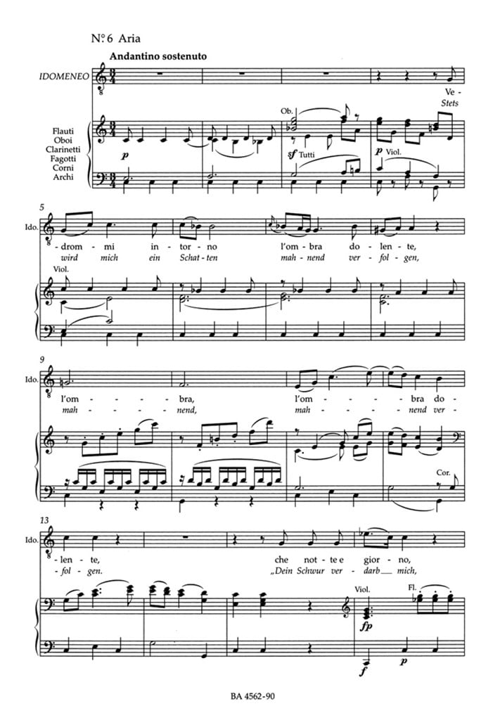 Idomeneo KV366 (Gebonden)