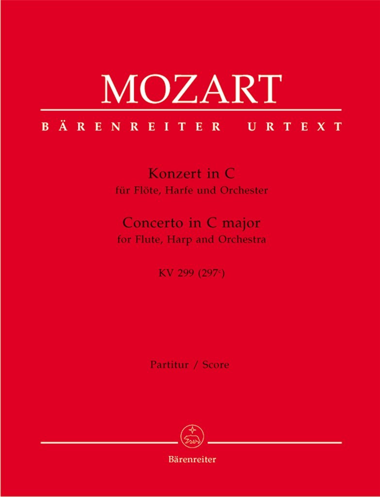 Flute & Harp Concerto K299 Full sc PPBK