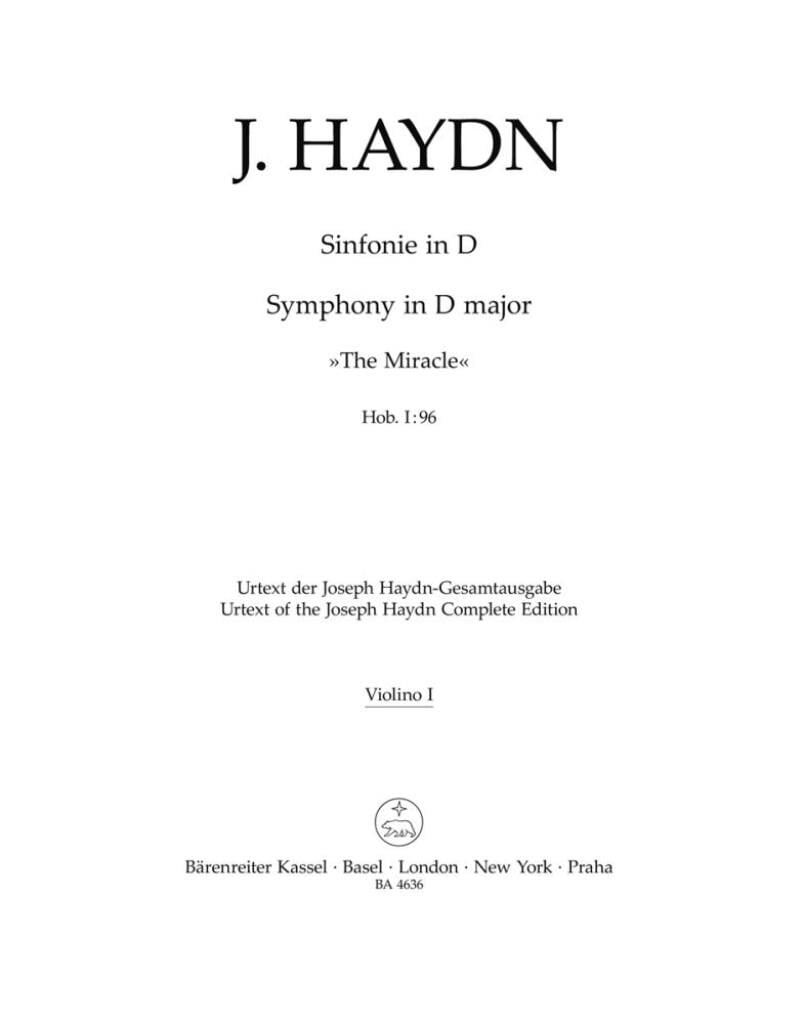 Symphony in D major No. 96