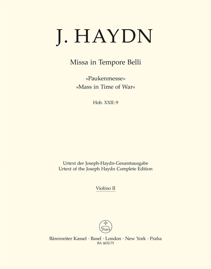 Missa in Tempore Belli