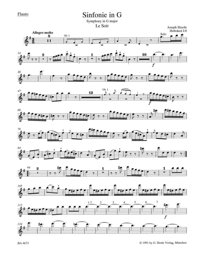 Symphony in G major No. 8