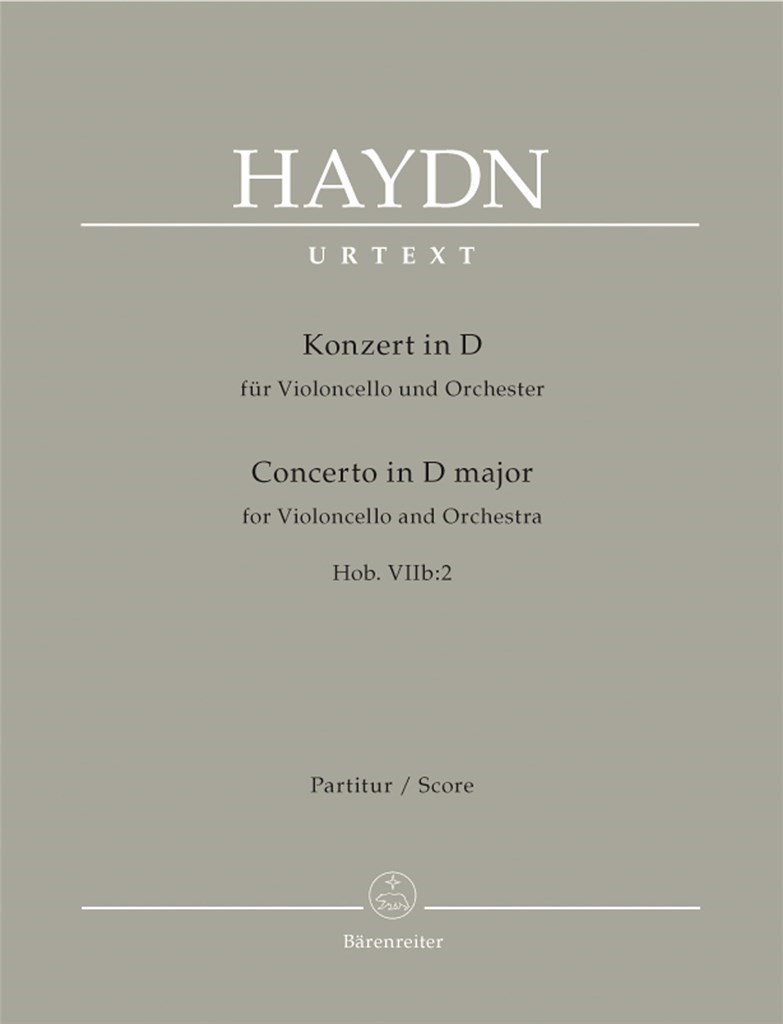Concerto for Violoncello D major Hob.VIIb:2
