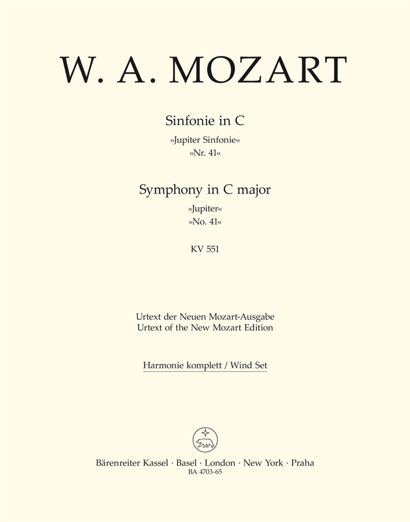 Sinfonie Nr. 41 C-Dur