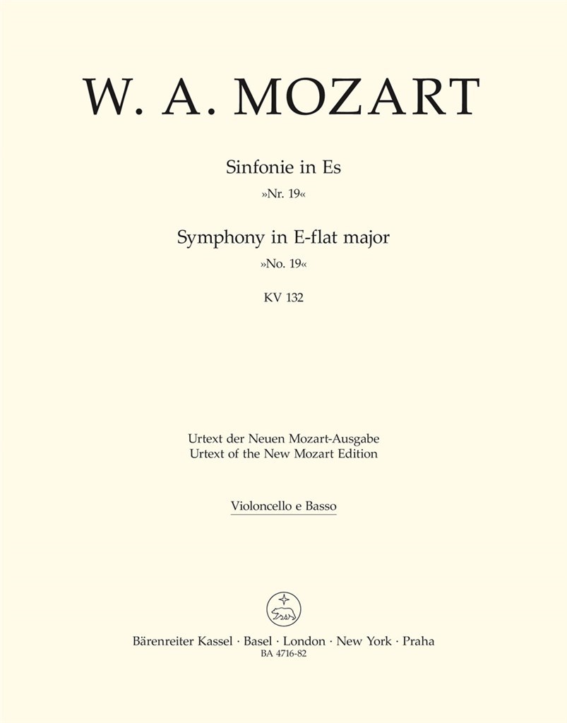 Symphony in Eb Major No. 19