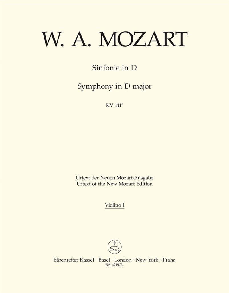 Symphony in D major (K.141a)