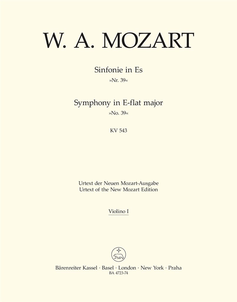 Symphony in Eb Major No. 39
