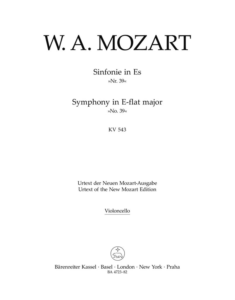 Symphony in Eb major No. 39