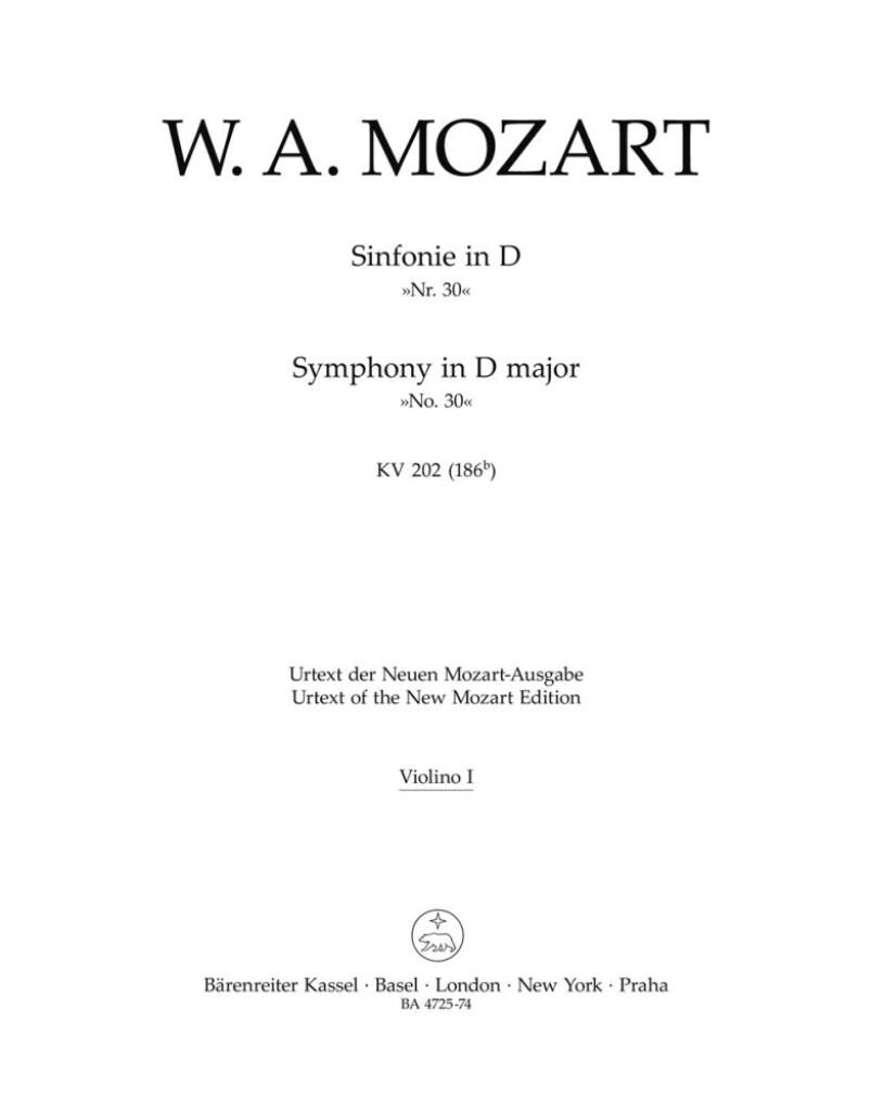 Symphony in D Major No. 30
