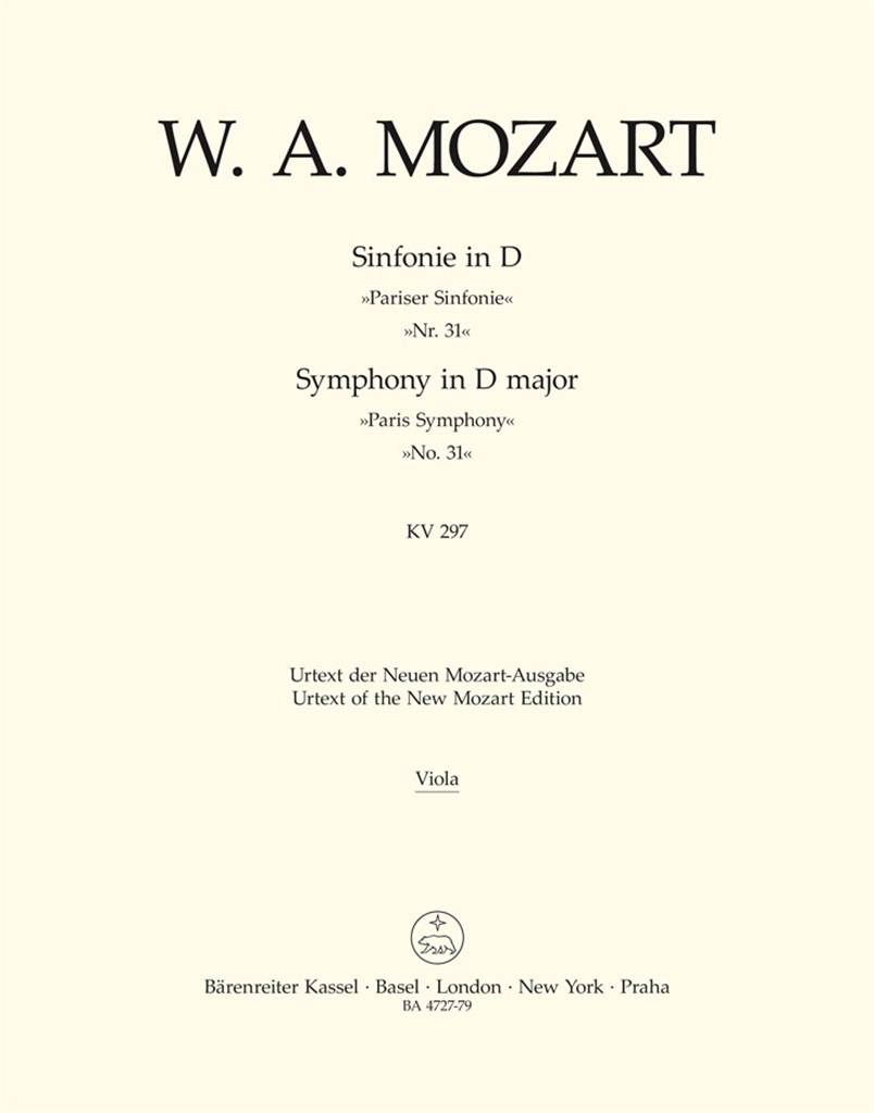 Symphony in C major No. 31