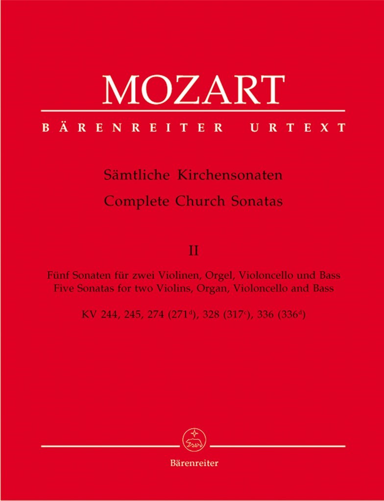 Samtliche Kirchensonaten, Heft 2