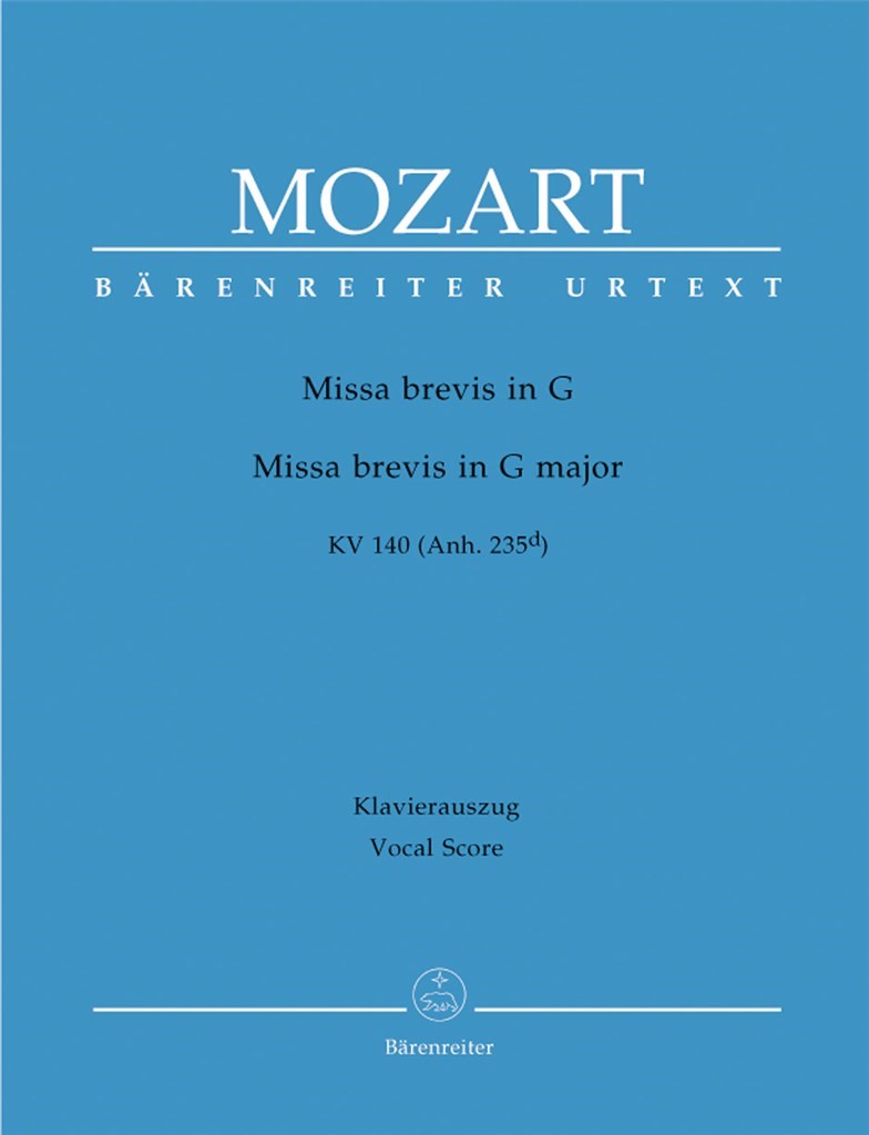 Missa Brevis G KV140