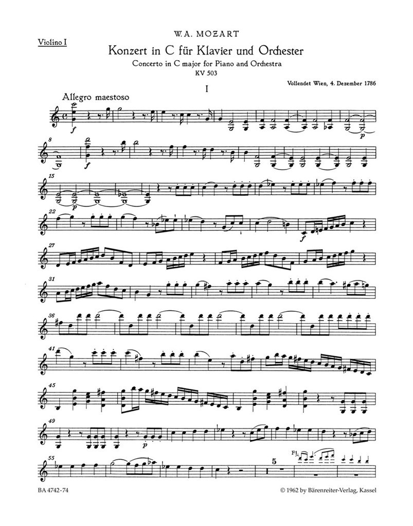 Concerto in C Major No. 25