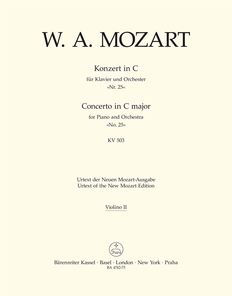 Concerto in C Major No. 25