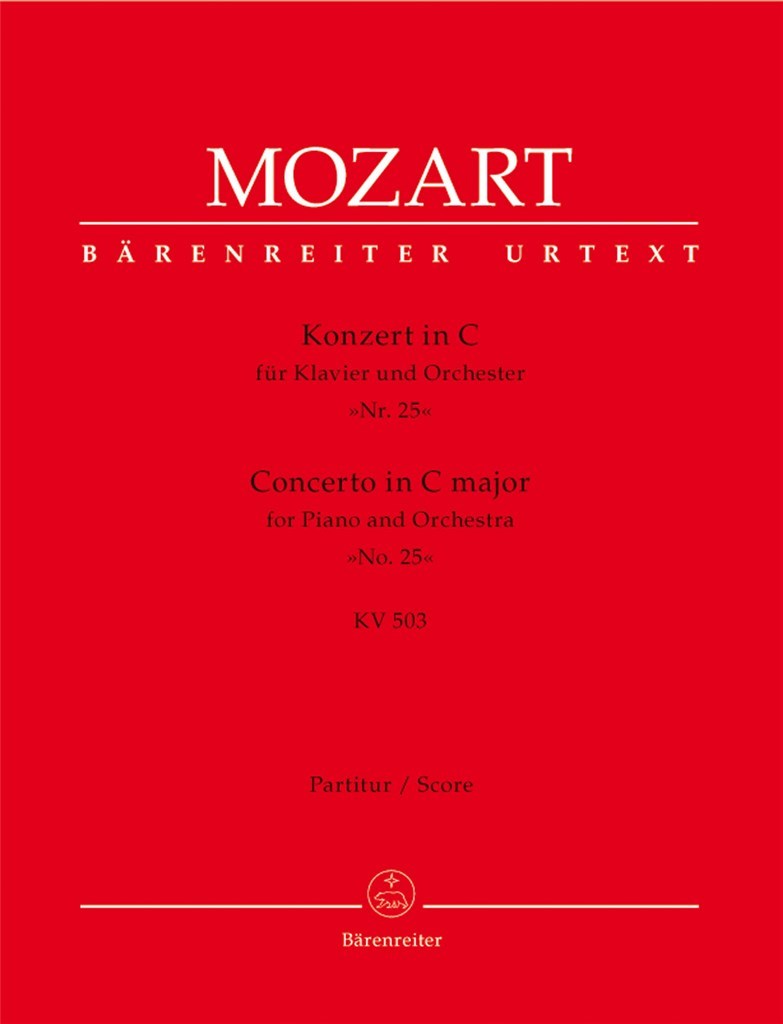 Piano Concerto 25 K503 Full Score