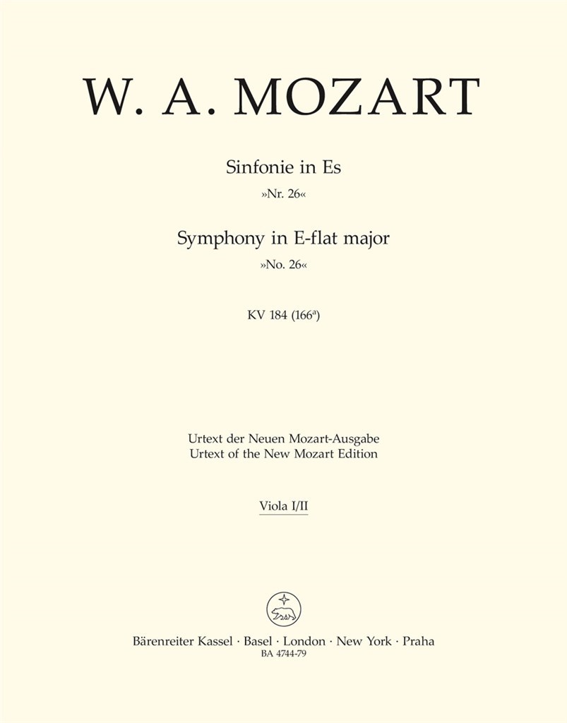 Symphony Eb Major No. 26