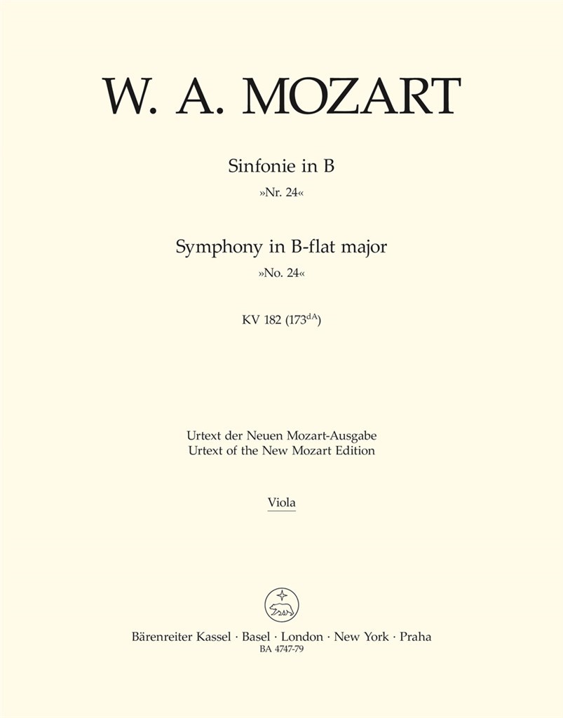 Symphony in Bb Major No. 24