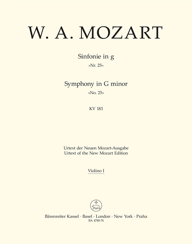Symphony in G Minor No. 25