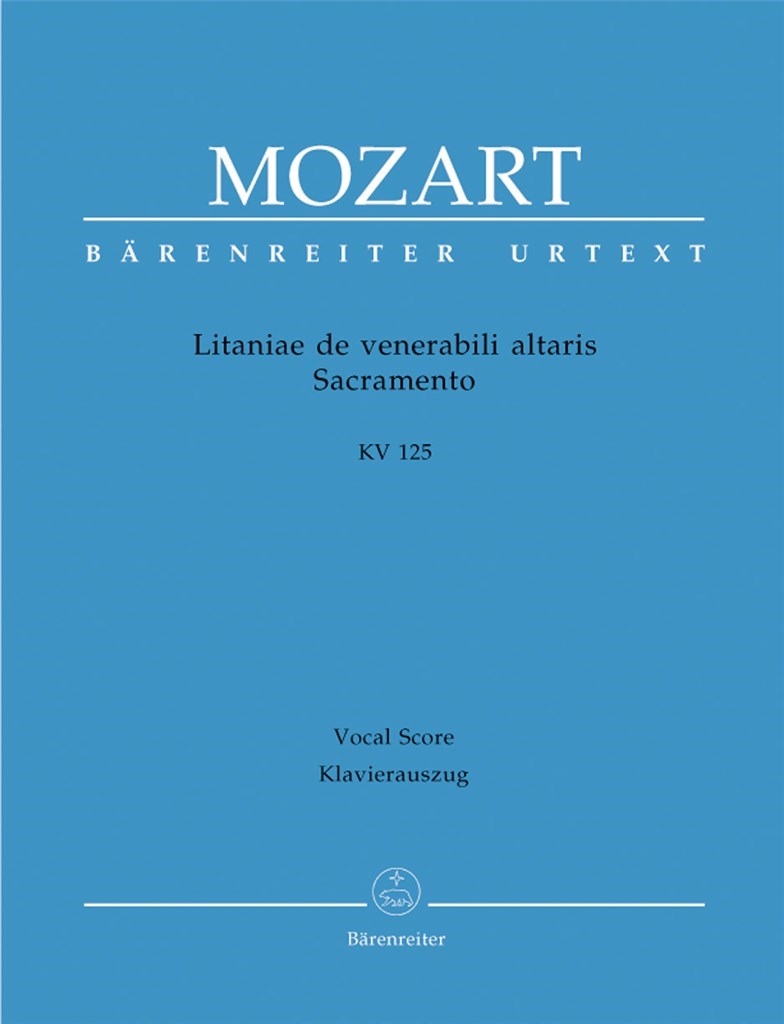Litaniae De Venerabili KV125