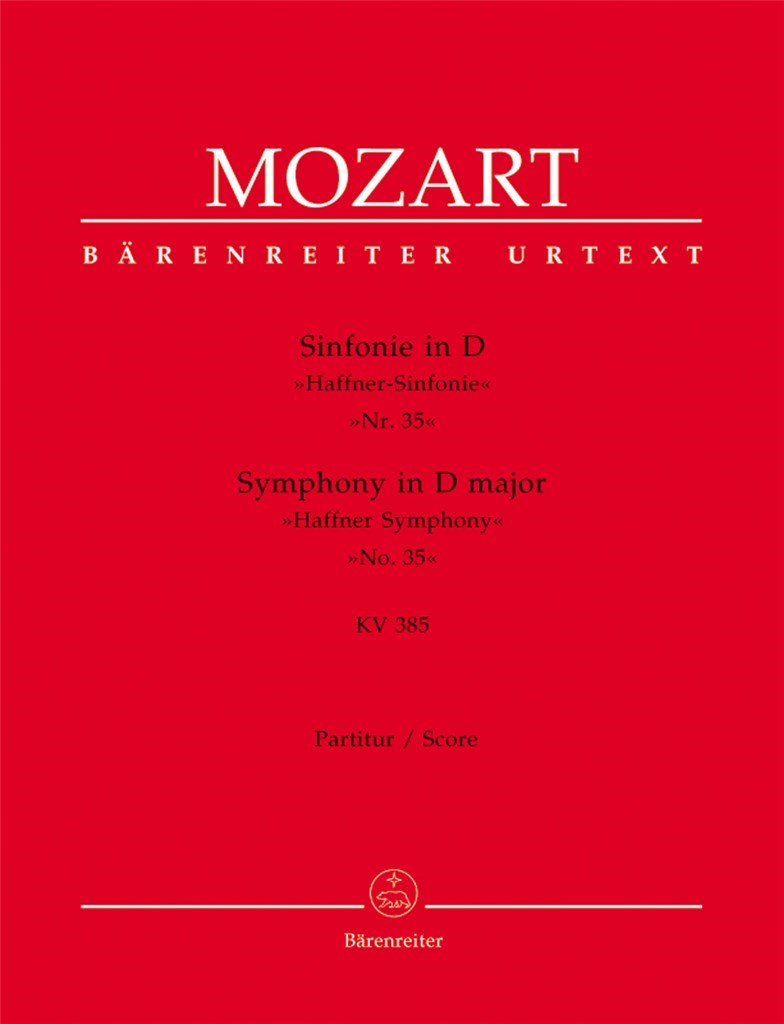 Symphony in D Major No. 35 'Haffner Symphony'