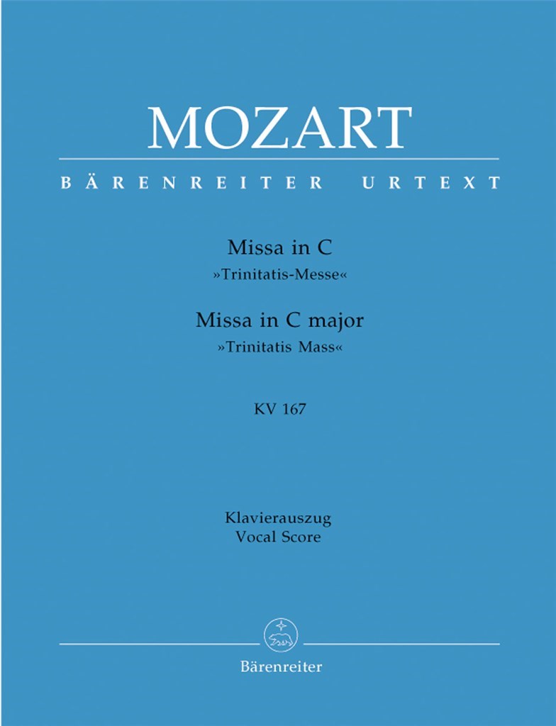 Missa C major KV 167 'Trinity Sunday Mass'