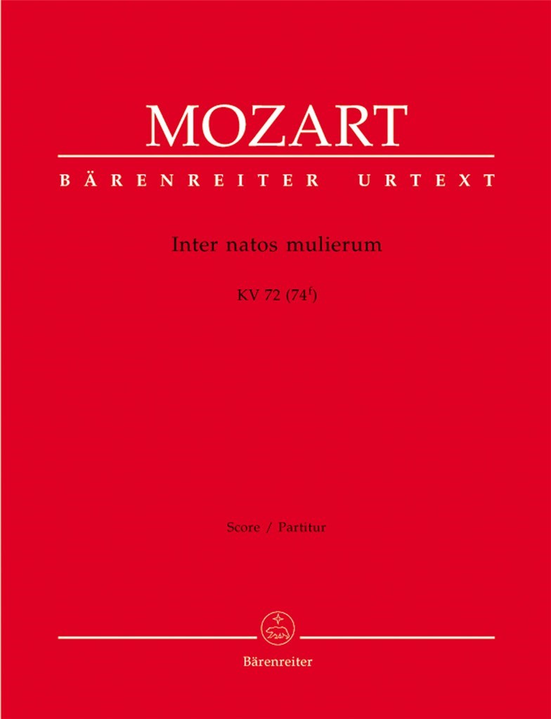 Inter natos mulierum KV 72 (74f)