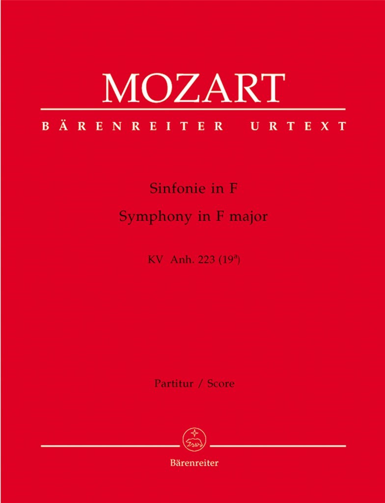Symphony in F Major, K. Anh. 223