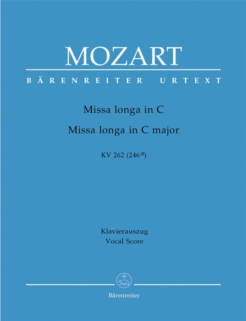 Missa Longa In Do Kv 262