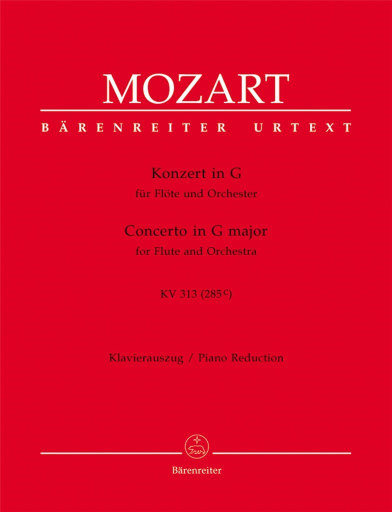 Flute Concerto G Maj K313 Flute & Piano