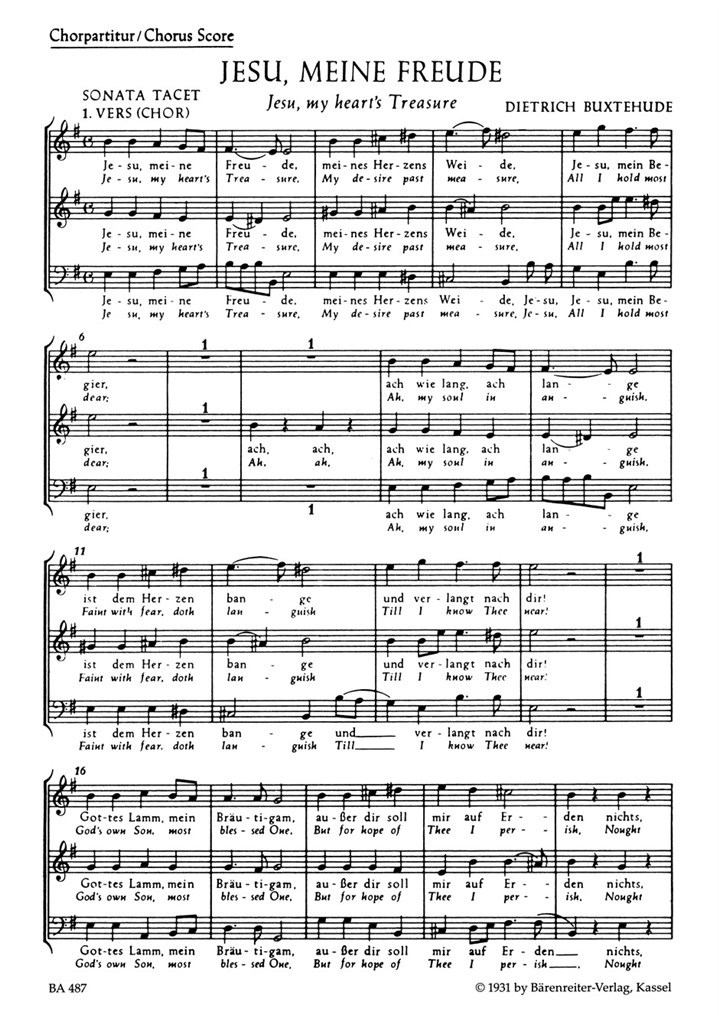 Jesu, my hearts treasure