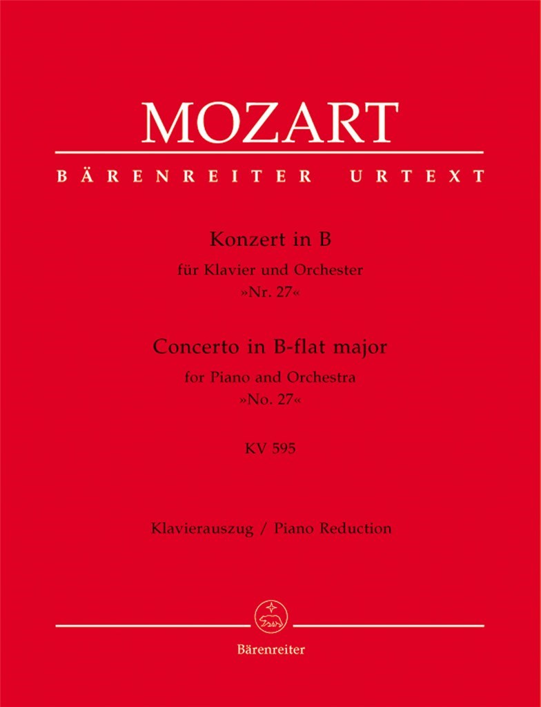 Piano Concerto 27 K595 2 Piano reduction