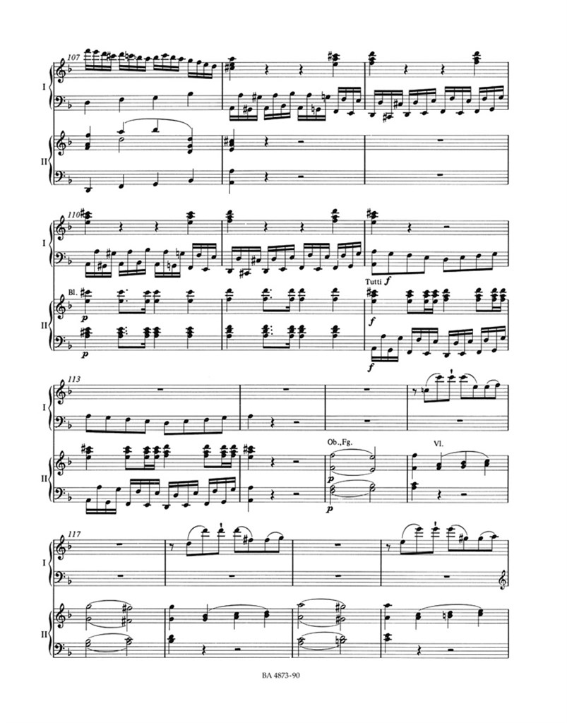 Piano Concerto 20 KV466 2 Piano reduction