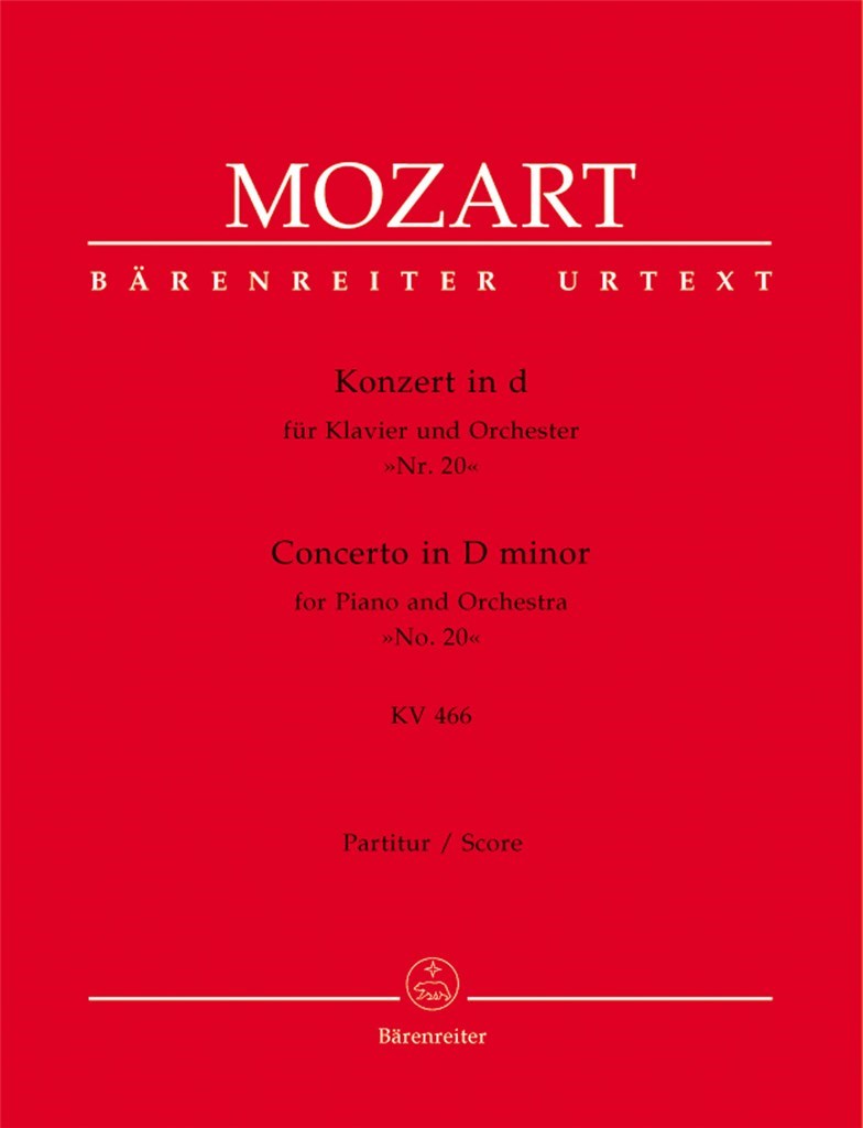 Piano Concerto 20 KV466 Full score