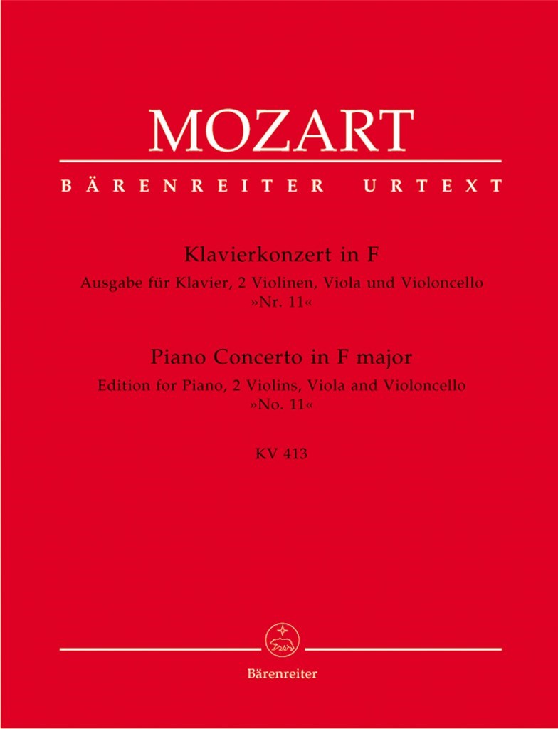 Concerto 11 F-Major KV413