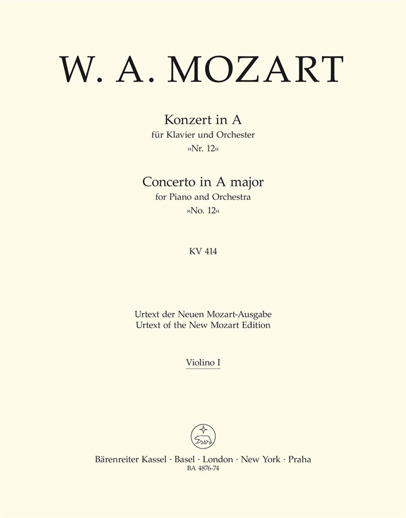 Concerto in A Major No. 12