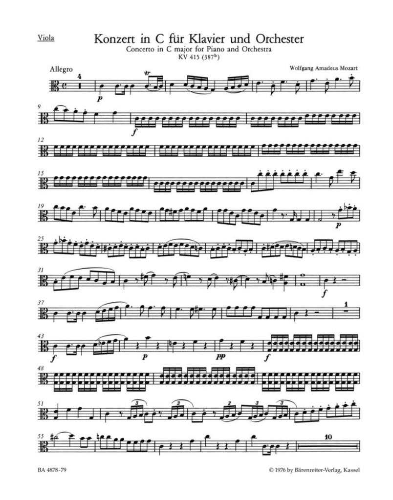 Concerto for Piano No. 13 in C major