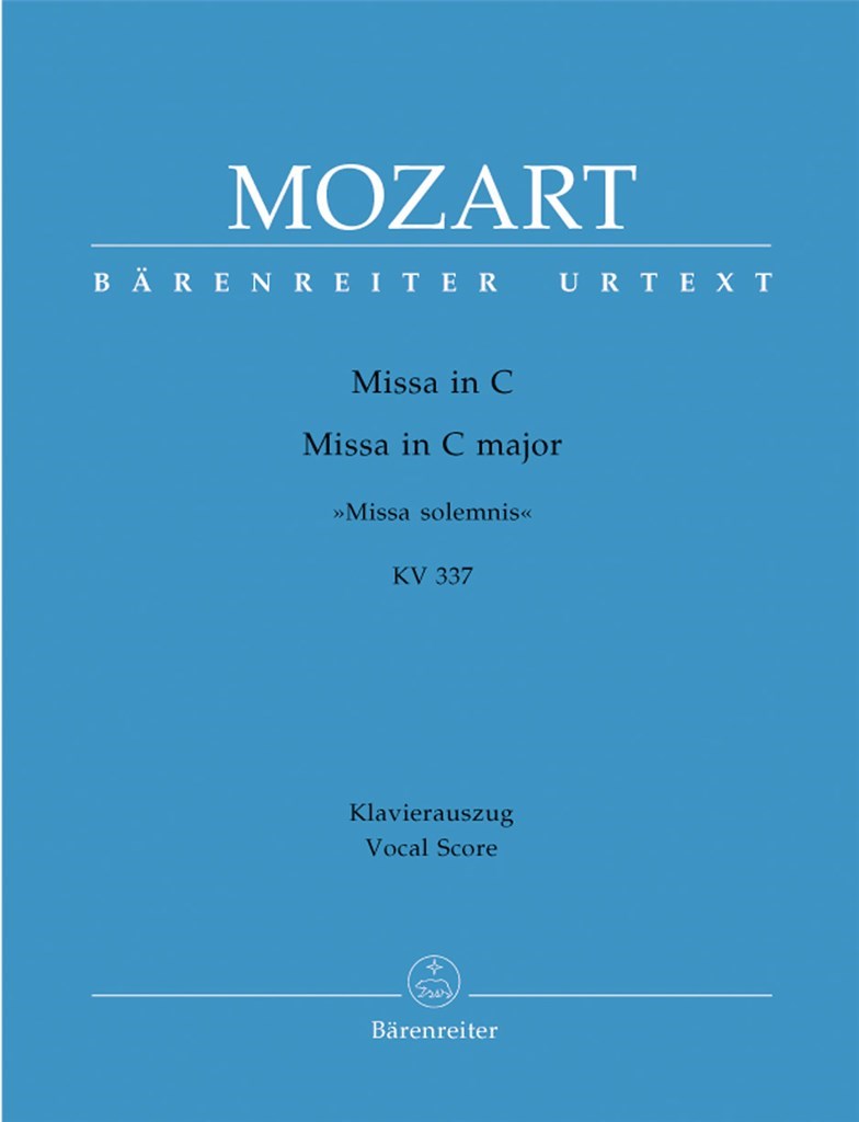 Missa C major KV 337 'Missa solemnis'