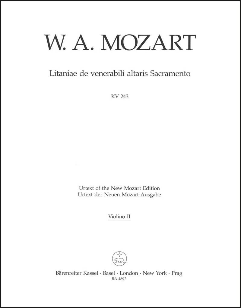 Litaniae de venerabili altaris Sacramento