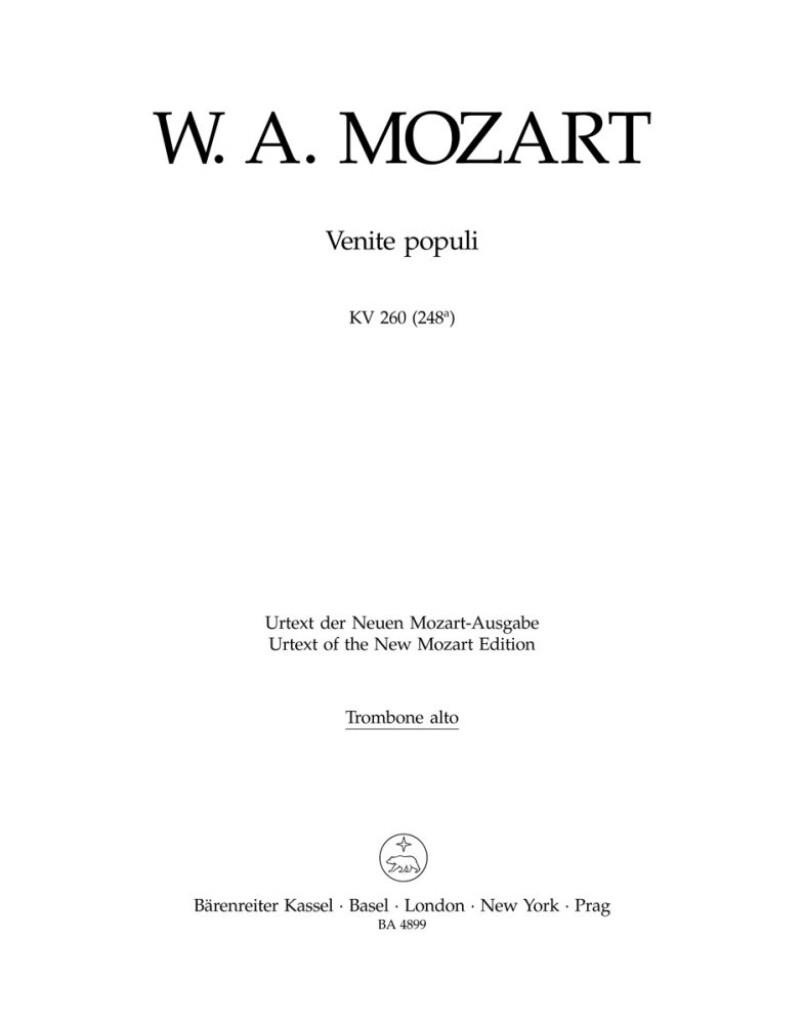 Venite populi