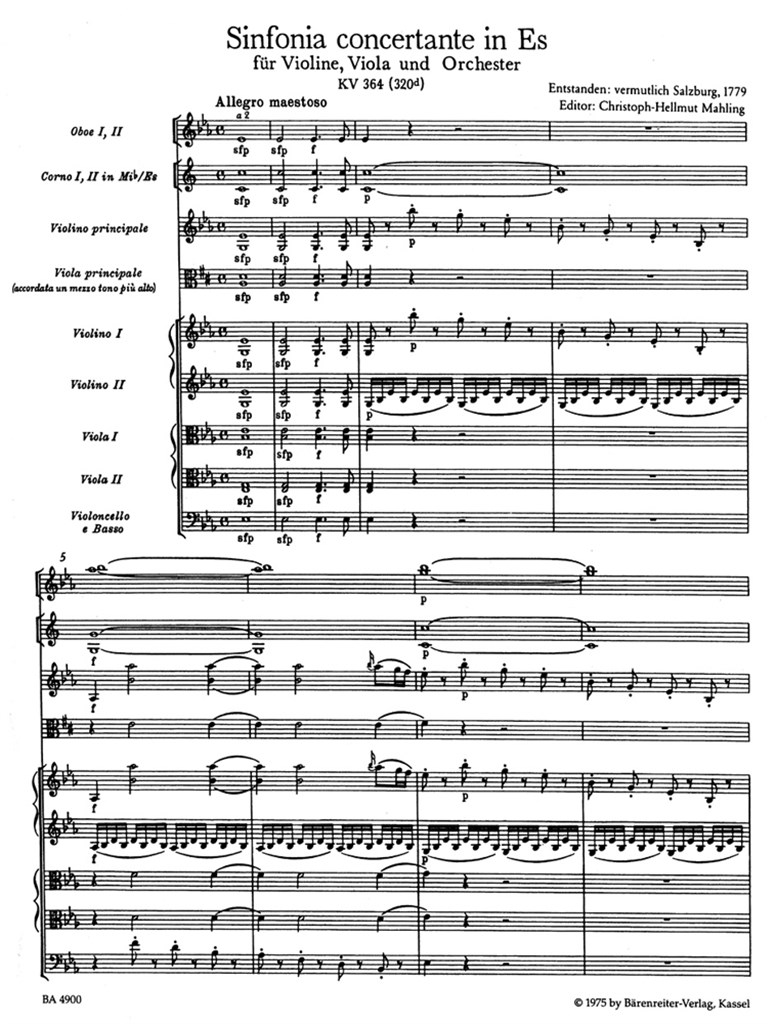 Sinfonia concertante