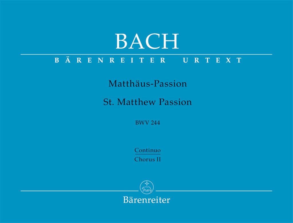 Matthaus-Passion BWV244