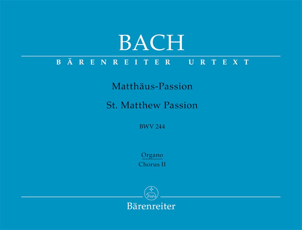 Matthaus-Passion BWV244