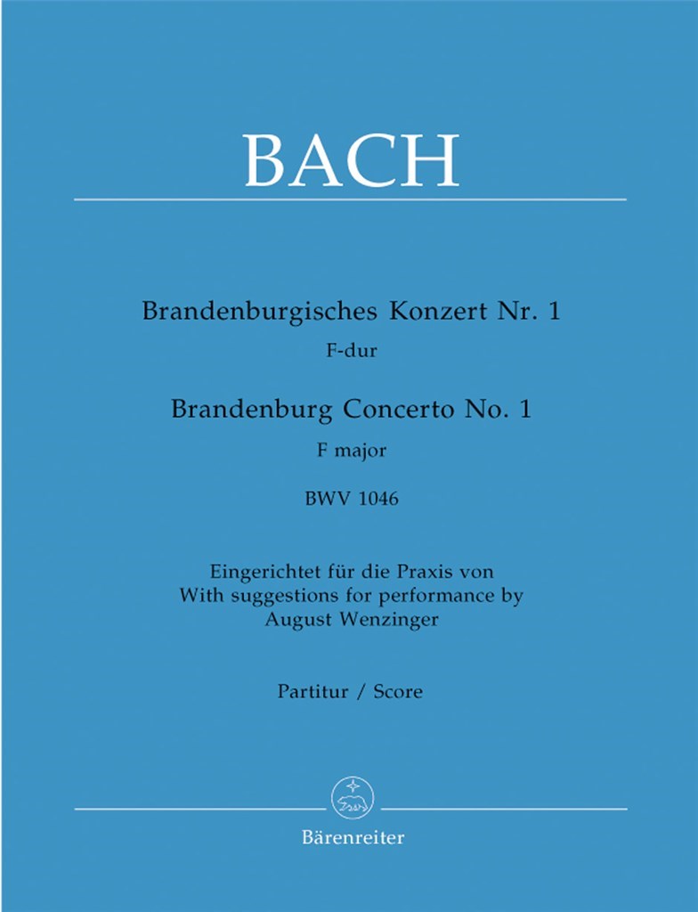 Brandenburg Concerto No. 1 F major BWV 1046