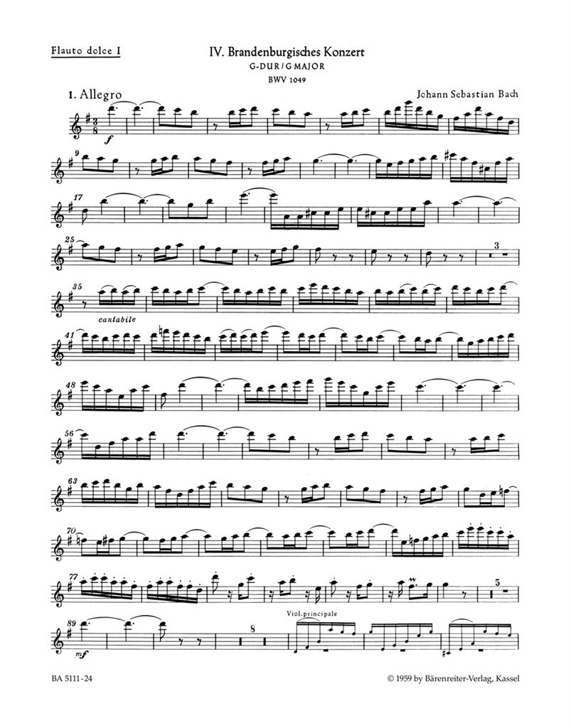 Brandenburg Concerto