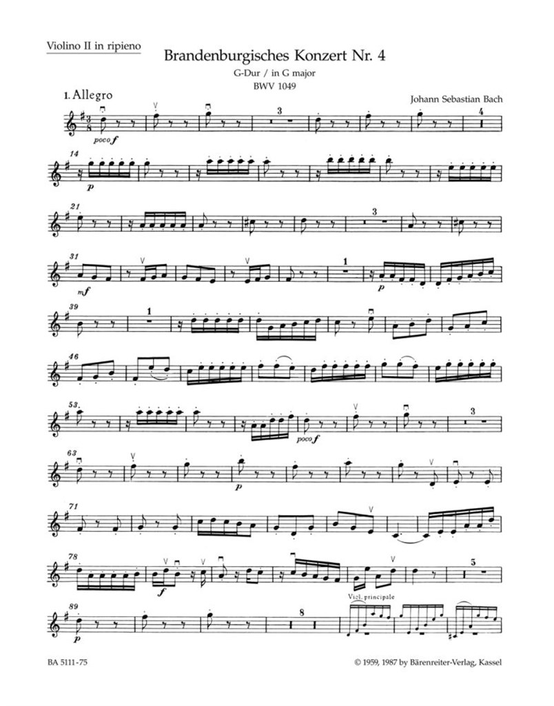 Brandenburg Concerto