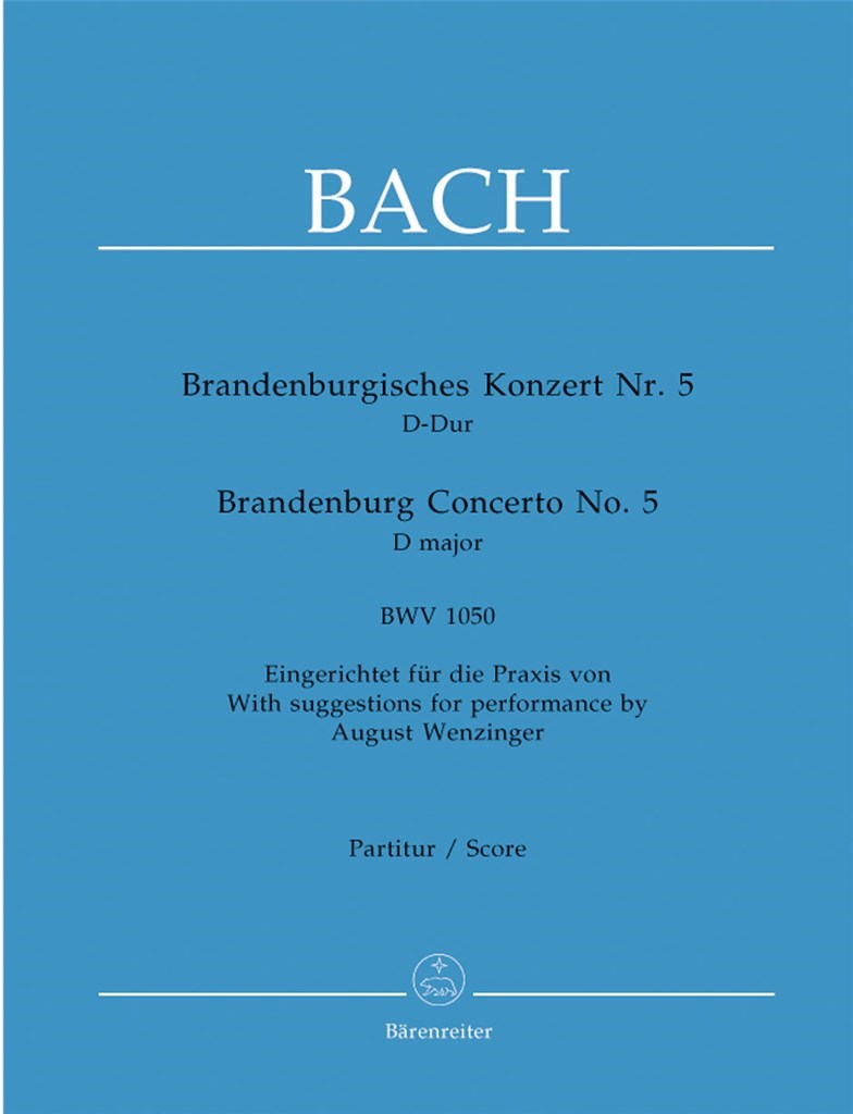 Brandenburg Concerto No. 5 D major BWV 1050