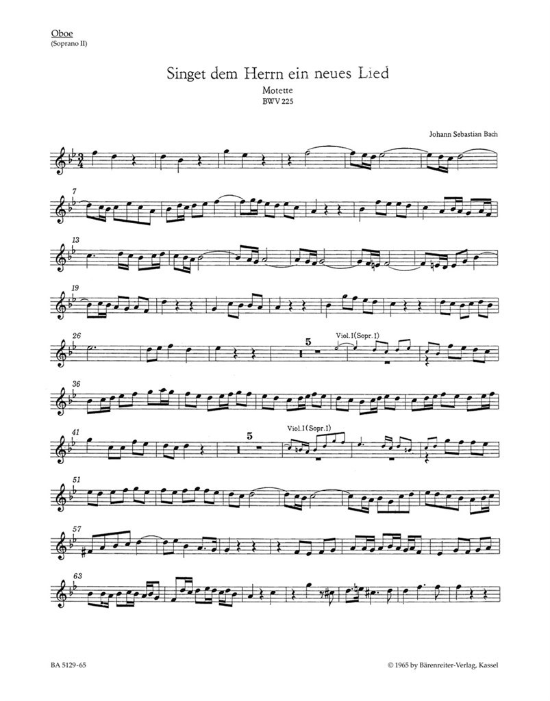 Singet dem Herrn ein neues Lied