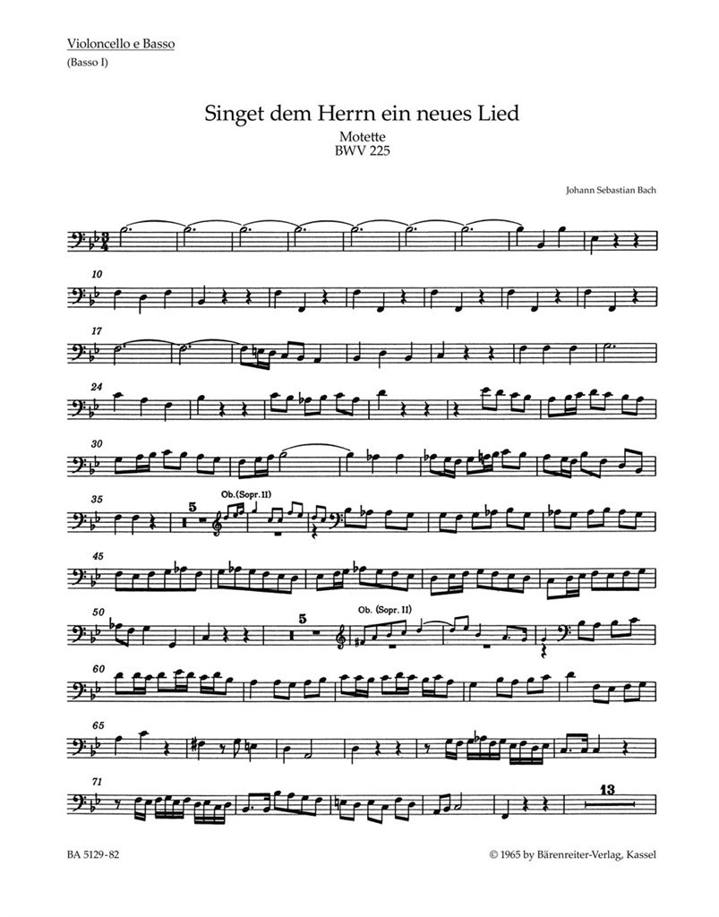 Singet dem Herrn ein neues Lied