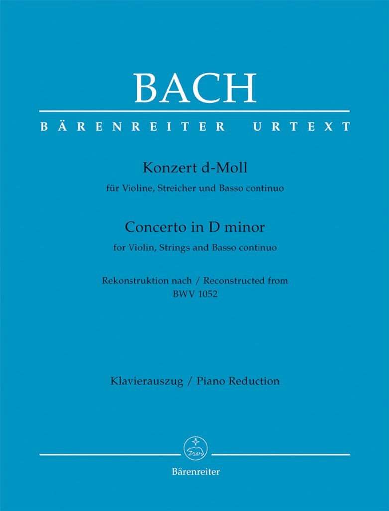 Concert D BWV1052