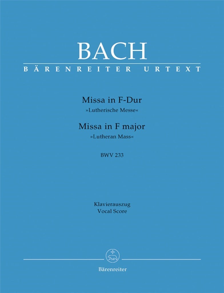 Messe F BWV233